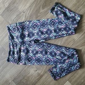 EUC VSX Sport Victoria's Secret Knockout Tights Full Length Size Small